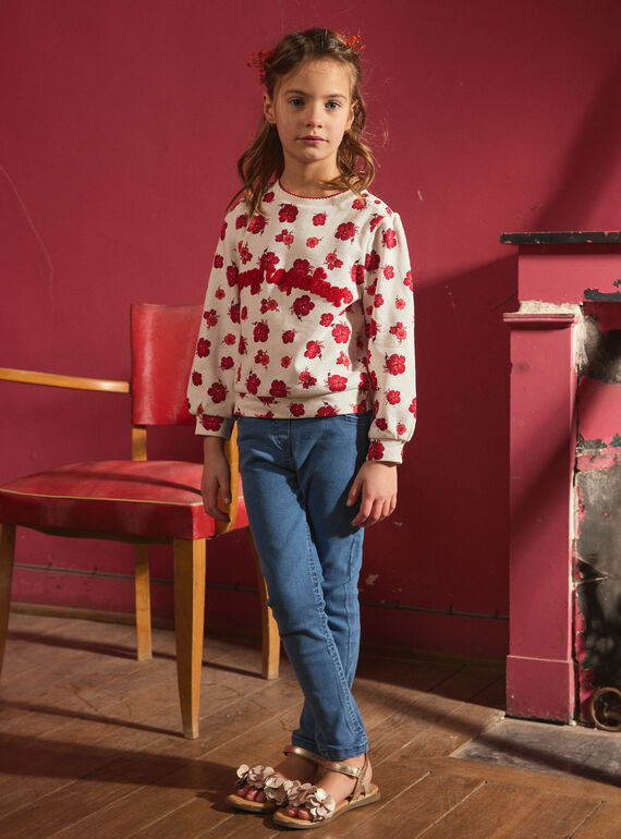 Off white SWEAT SHIRT MOSWETTE / 25E2PFJ1SWE001