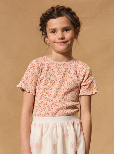 Peach TEE SHIRT SS MIXETTE 2 / 25E2PF51TMC311