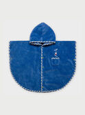 Sky blue Bathing cape REMATIA / 19E5BG71CDB216