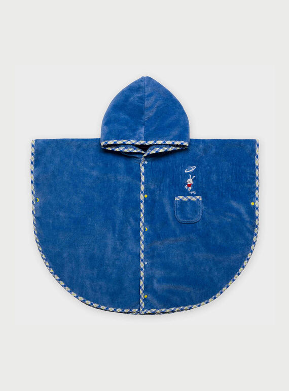 Sky blue Bathing cape REMATIA / 19E5BG71CDB216