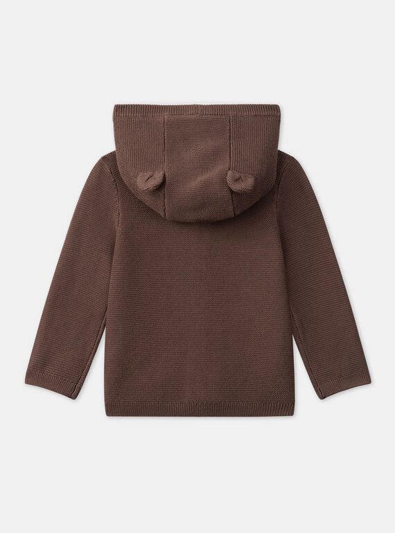 Brown KIDS CARDIGAN LAFAREL / 24H1BGK1GIL815