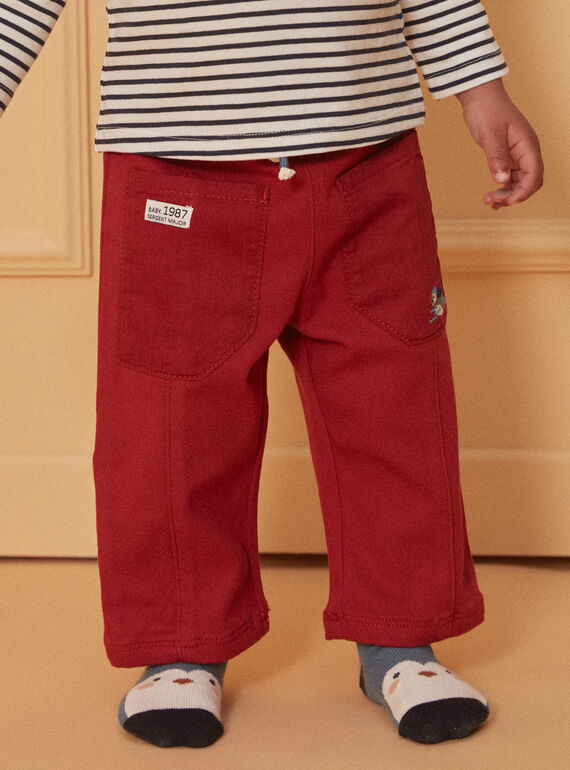 Spice red PANTS LAILOYD / 24H1BGL1PANF509