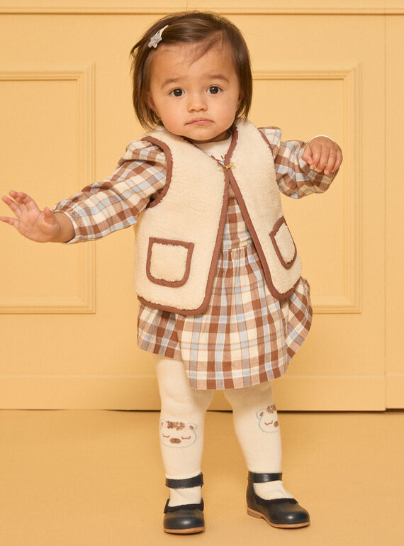 Brown CARDIGAN WHITHOUT SLEEVES LAROMANE / 24H1BFS1CSM815