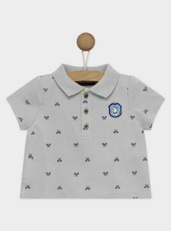 Grey pearl Polo shirt RYDANIEL / 19E1BGS1POL904