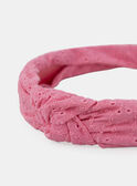 Pink HEADBAND MECHUETTE / 25E4PFM5TETD300
