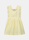 Yellow gingham dress  KOCHASETTE / 24E2PFD1CHS808
