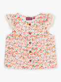 Baby Girl Floral Print Blouse CAPALOMA / 22E1BFM1CHED322