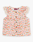 Baby Girl Floral Print Blouse CAPALOMA / 22E1BFM1CHED322