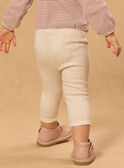 Heathered off white LEGGINGS (bottom) MABEA / 25E1BF71LG006