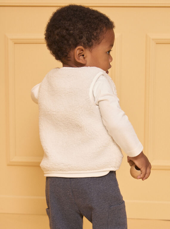 Off white CARDIGAN WHITHOUT SLEEVES LAOLO / 24H1BGQ1CSM001