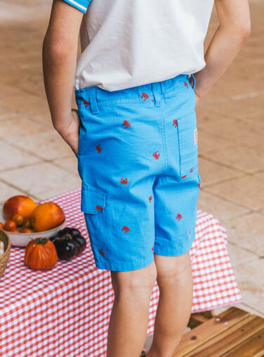 Blue BERMUDA MLUCRABAGE / 25E3PGQ3BER701