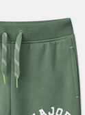 Green JOGGING PANTS LAESTAGE 2 / 24H3PGP4JGBG626