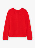 Red ribbed vest FEREDETTE / 23E2PFB2CAR050
