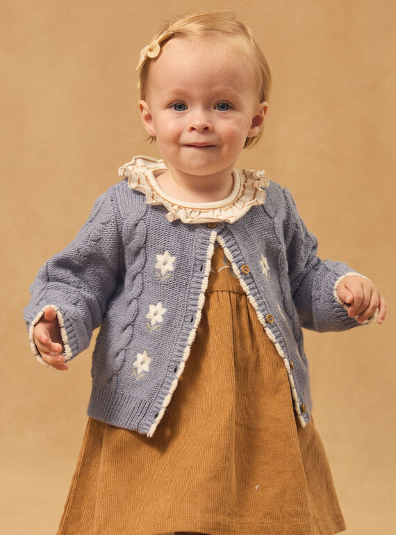 Greyish blue CARDIGAN NANELLY / 25H1BFW1CAR205