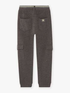 Child boy grey multi-pocket pants CAPANTAGE / 22E3PGB2CFPJ915