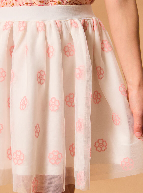Off white SKIRT MIXTUTETTE 2 / 25E2PF51JUP001
