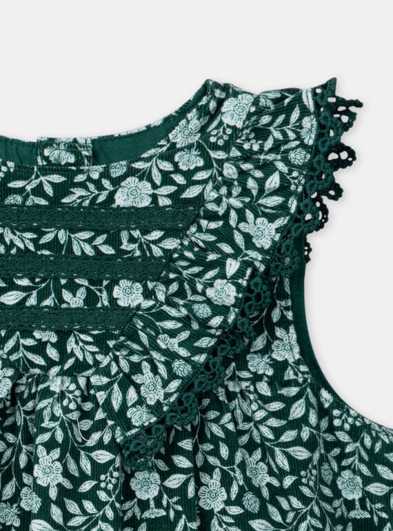 Green JUMPER DRESS LALUDIVINE / 24H1BFO1CHSG618