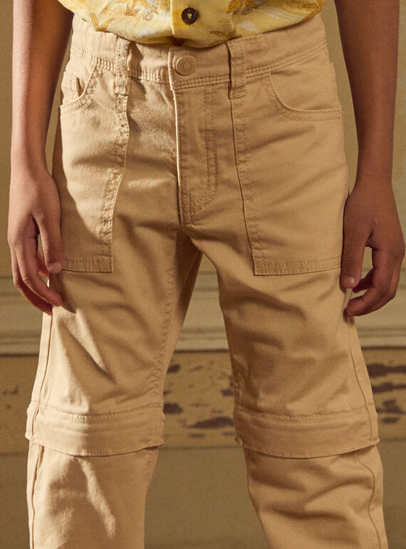 Beige PANTS MLAZIPAGE / 25E3PGK1PAN080