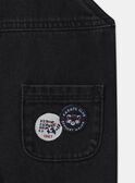 Grey denim DUNGAREES NAILYES / 25H1BGP5SALK004