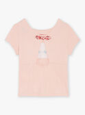Short sleeve blush t-shirt FLUFLETTE / 23E2PFQ2TMCD300