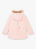 Child girl pink duffle coat BLODUFETTE / 21H2PFD1MAND314