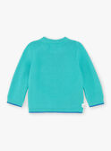 Turquoise blue sweater ZAKEVIN / 21E1BGJ1PULG621