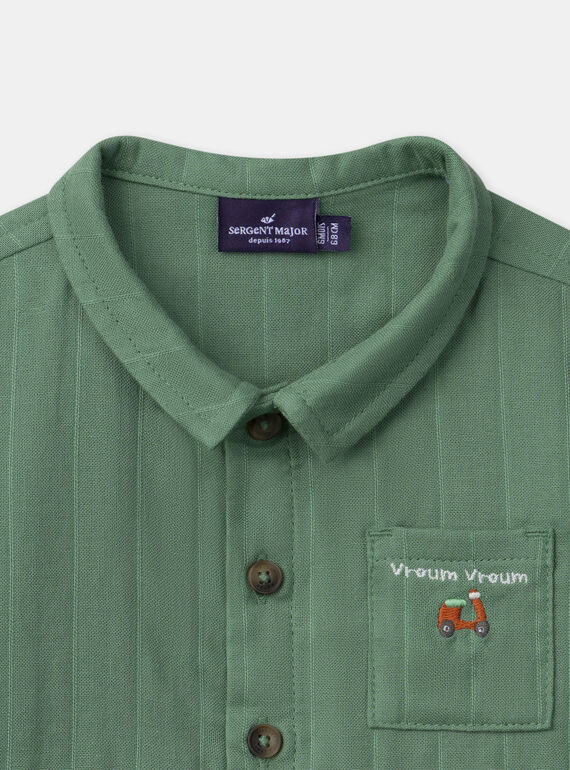 Green SHIRT NABEN / 25H1BGJ1CHMG625