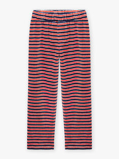 Boy's striped velvet pajama set BIPOLAGE / 21H5PG74PYJ213