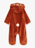 Chocolate teddy bear velvet oversyjama GEKLEMENT / 23H5BG21SPY815