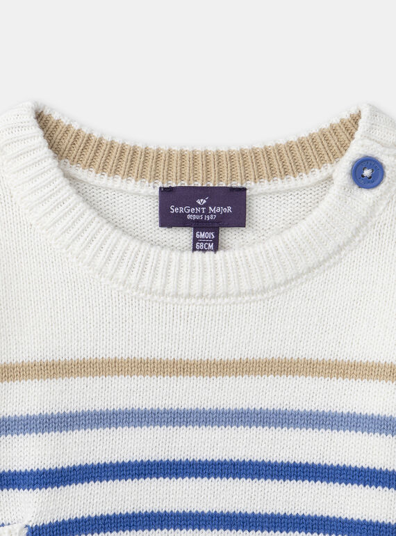 Off white PULLOVER MACHARLES / 25E1BG81PUL001