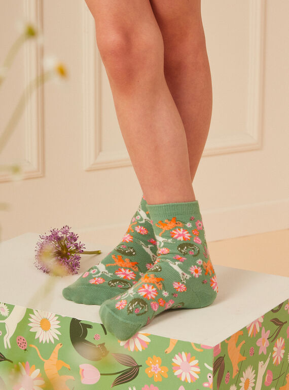 Green SOCKS KOSSETTE / 24E4PFP1SOQG606
