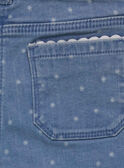 Blue denim Jeans RAFIOZETTE / 19E2PFC1JEA704