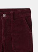 Red PANTS NLUCORAGE / 25H3PGX1PANF526