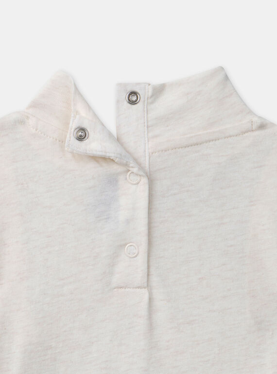 Heather beige TEE SHIRT LS LARYLETTE / 24H2PFS1TMLA011