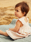 Baby Girl Ecru Dress CASIMONE / 22E1BFN2ROB811