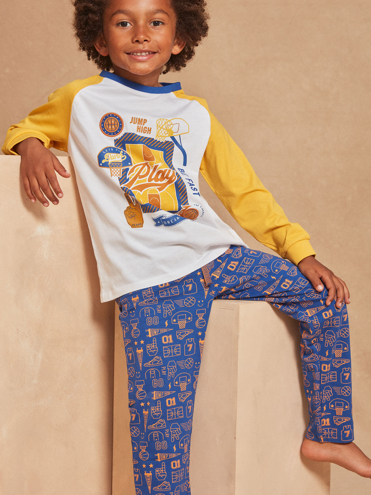 Royal blue pyjamas hot sale