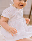 White flower print dress and baby crush FOLINA / 23E0CFT1ROB000