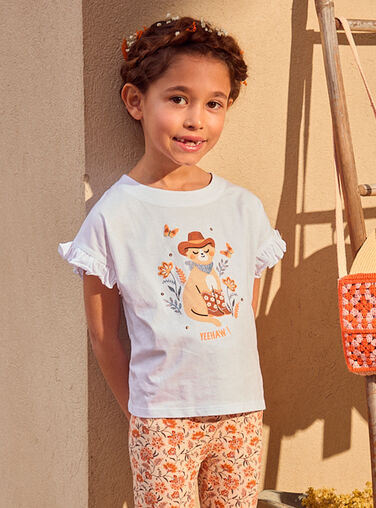 Off white TEE SHIRT SS MLOTETTE / 25E2PFP1TMC001