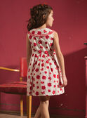 Off white DRESS MOCOLETTE / 25E2PFJ1ROB001