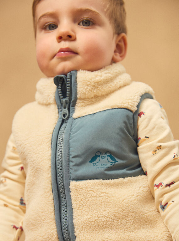 off white CARDIGAN WHITHOUT SLEEVES NASTEEVE / 25H1BGX1CSM632