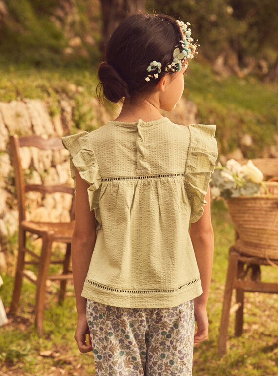 Light green TEE SHIRT SS MLEBIMETTE / 25E2PFO1TMCG600