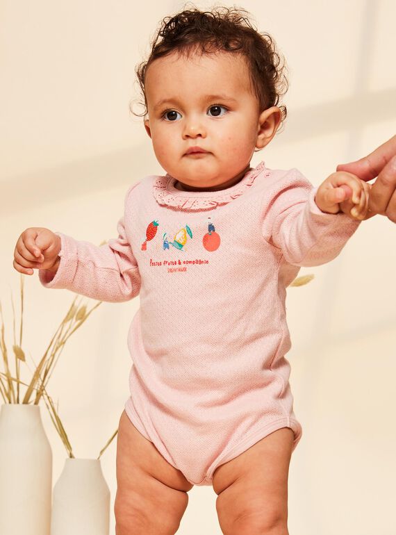 Openwork ribbed bodysuit FADORRY / 23E1BFB1BOD318