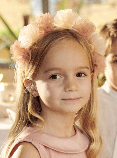 Pink flower crown Pink flower crown FYRONETTE / 23E4PFE1ACDD333