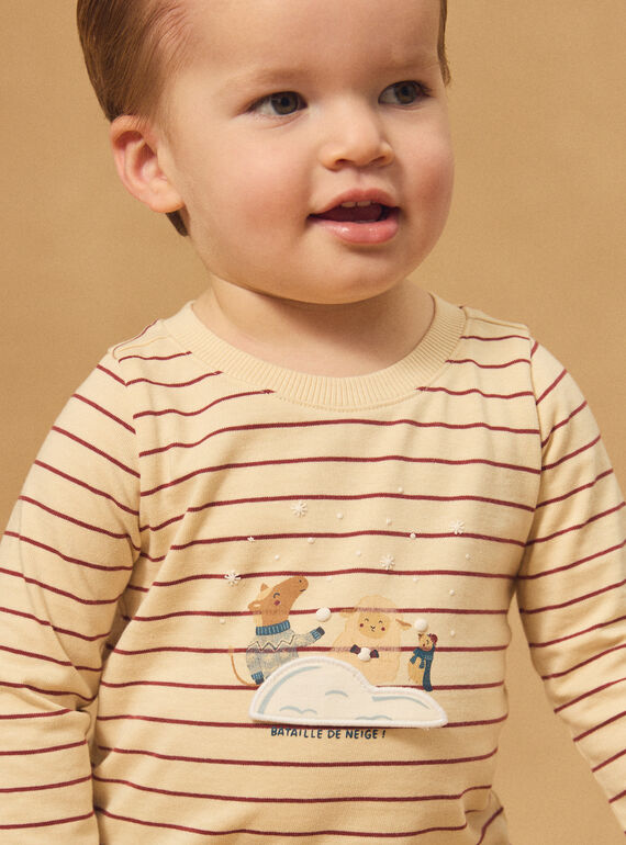 off white TEE SHIRT LS NASAMY / 25H1BGX2TML632