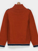 Orange Pullover PIZZAGE / 18H3PGK1PUL405