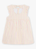 Baby Girl Ecru Dress CASIMONE / 22E1BFN2ROB811
