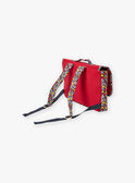 Red satchel with fantasy design for girl BICARETTE / 21H4PF51BES050