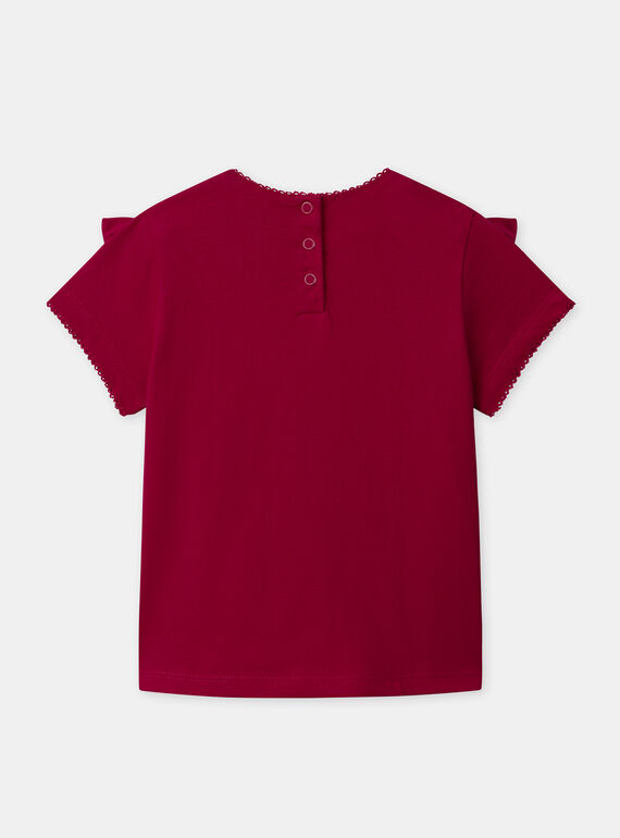 Red TEE SHIRT SS NESORETTE / 25H2PFK1TMCF510
