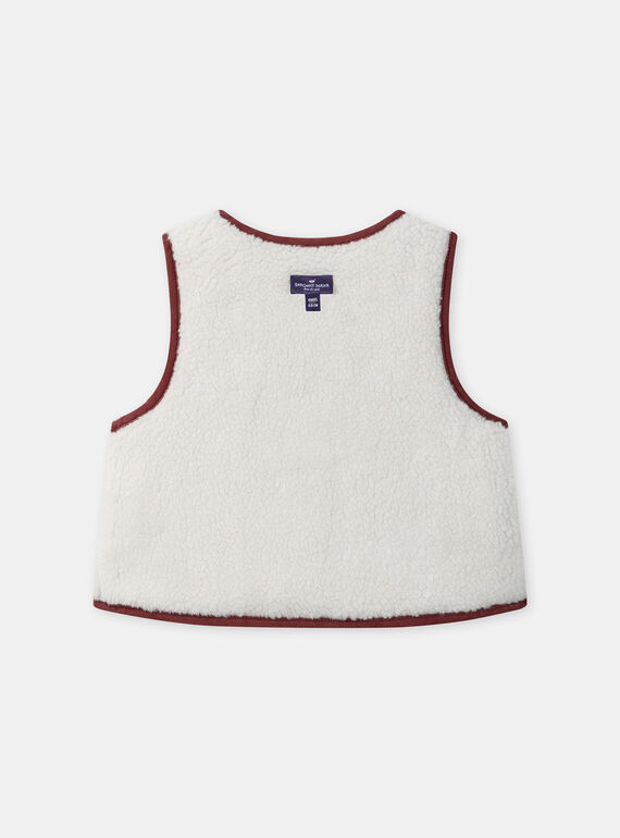 Red CARDIGAN WHITHOUT SLEEVES NAPATRICIA / 25H1BFX1CSM506