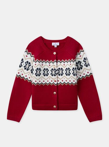 Red CARDIGAN NRECARETTE / 25H2PFY1CAR050